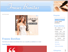 Tablet Screenshot of frasesbonitas.net.br